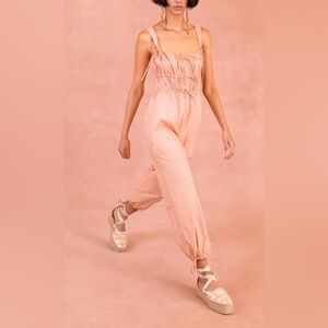 Ulla Johnson Tatum Jumpsuit in Peony - Size 10
